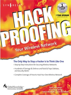 cover image of Hackproofing Your Wireless Network